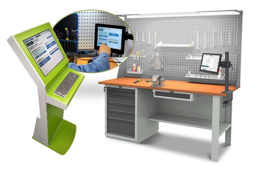 Ручной ввод данных о работе персонала и причинах простоя 